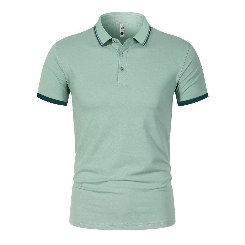 Clothes Customizable - Summer Men's Designer Short Sleeve T-Shirt Fashion Turn-Down Collar Luxury Polo Shirt Short Sleeve Sports Brand Casual Pol