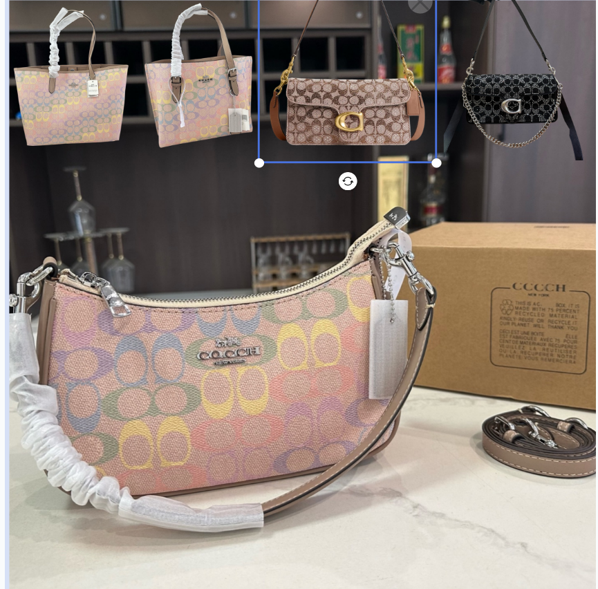 10A Latest luxury designer bag pink teri shoulder tote sac bag Designer beach denim bag totebag luxury Tote bag shoulder bags designers woman 01