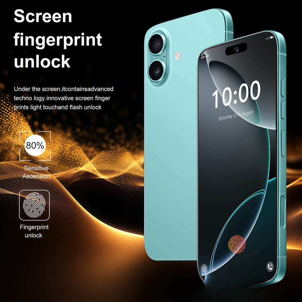 Famous brand cross-border explosive i16Plus smart 5G phone 16+1TB brand new unopened Android all-in-one machine source factory CKS