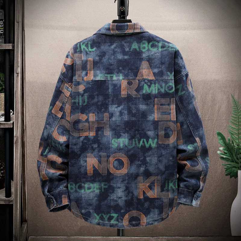 2026 autumn Mens thick Denim shirtClassic Fashion Single breasted short jacket Men Windbreaker Casual Large Size High-Quality M260309