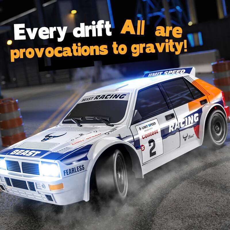 2026 New 4WD RC Car 1:24 Scale Four-wheel Drive Drift With Two Speed Settings 20 km/h LED Light Children Toys Rechargeable SG204 C260306