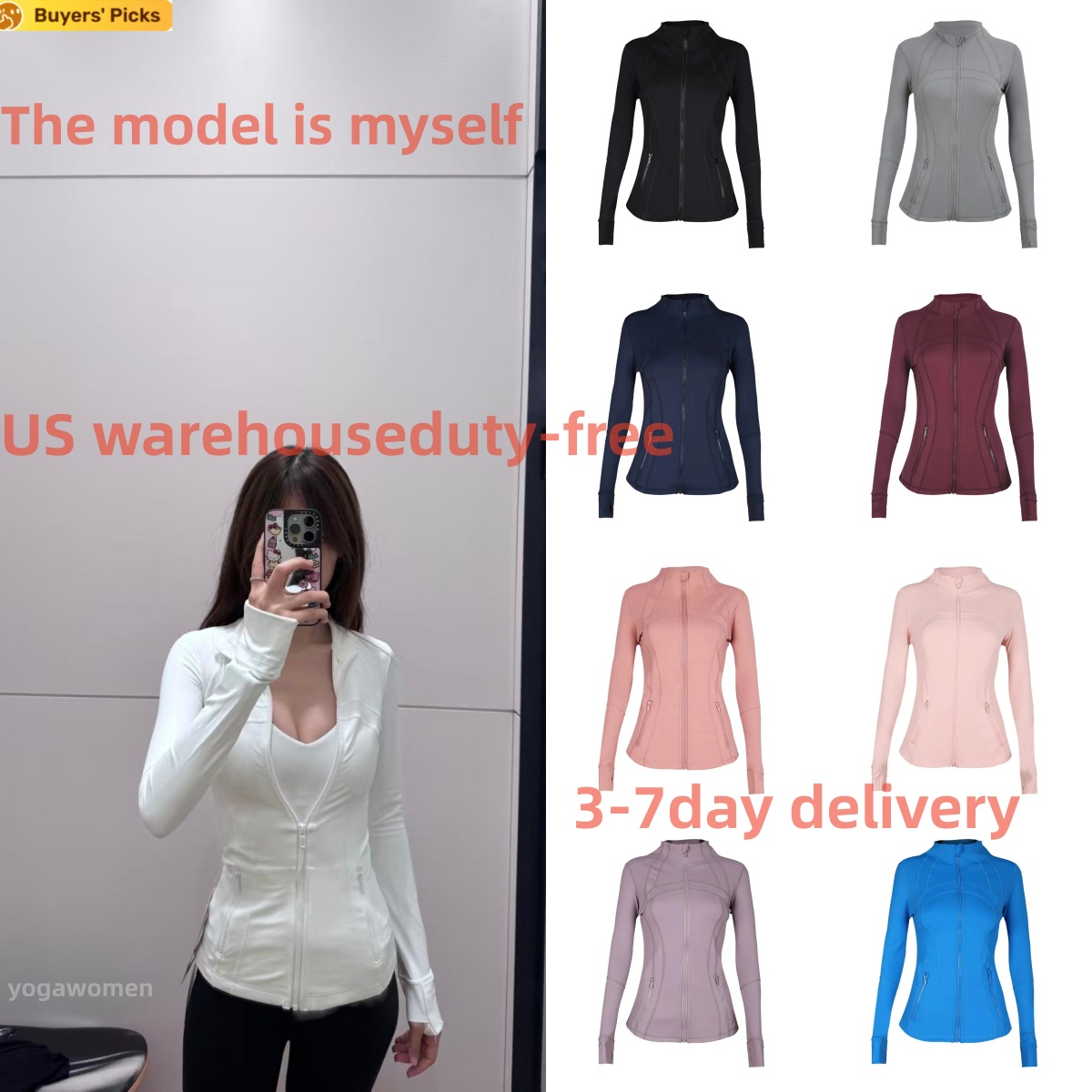 2026 NEW 10A Workout sets Yoga Jacket Define Align High Waist Sports Suit close High waist Pants Running Long Sleeve leggings men gym Luluflex Lemonflex women Jackets