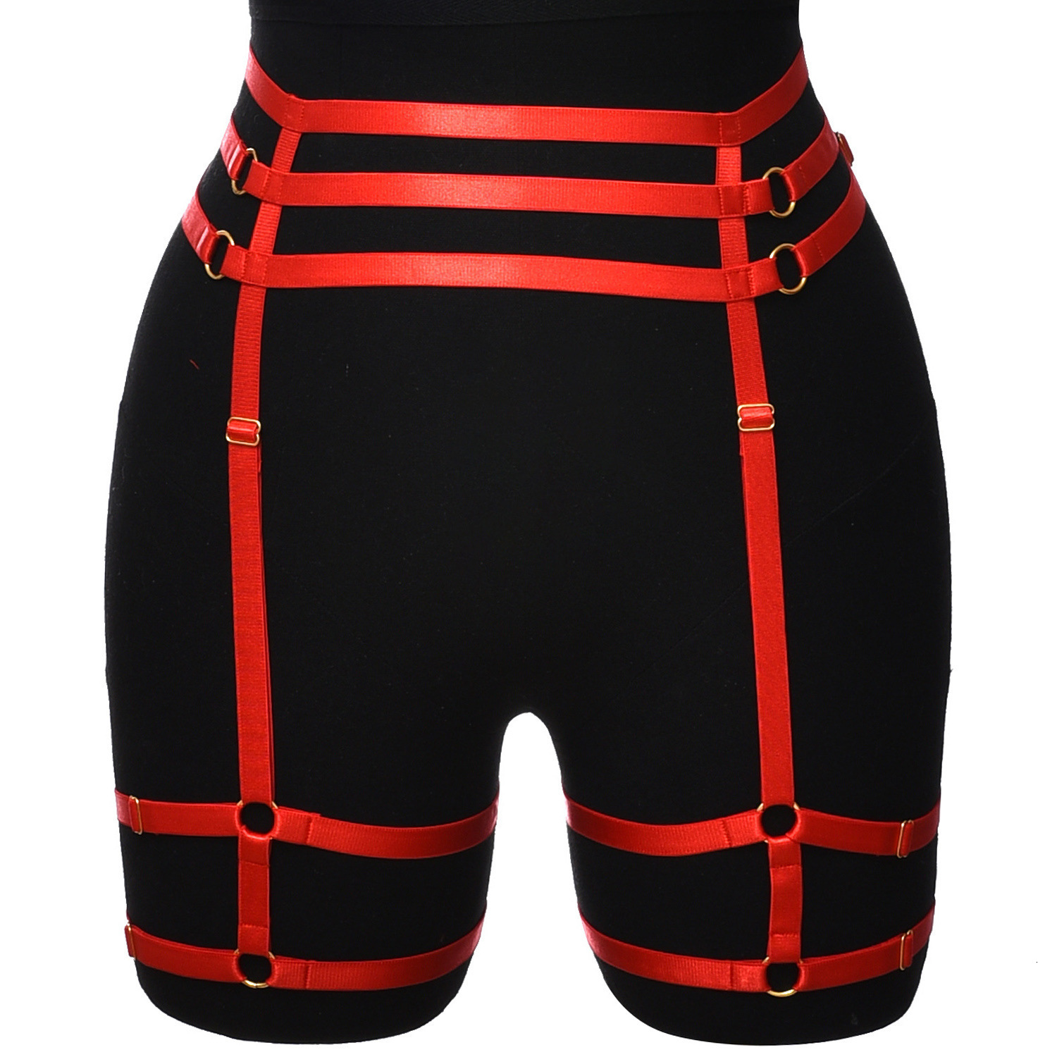 Suspenders Thigh Bands Sword Belt Harajuku Handmade Harness Goth Garter Belt Lingerie Stockings With Belt for Sex Leg Festival Clothing 230921