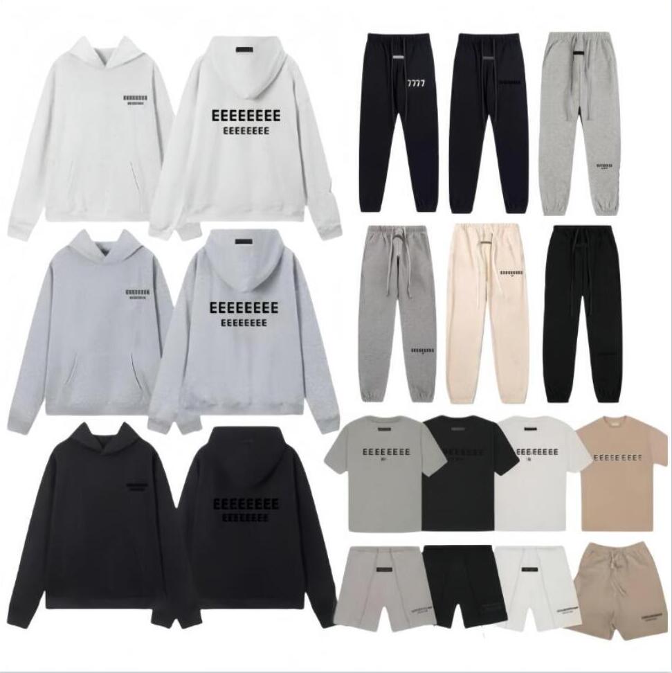 Designer hoodie men women tracksuit t shirt shorts pullover hoodies sweatpants streetwear black white grey hoody letter mens hoodies designer couples clothes S-XL