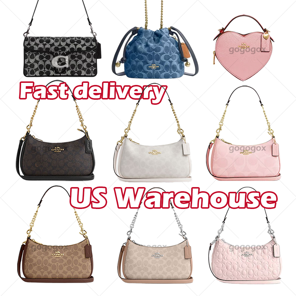 2026 12a Teri shoulder bag pink bag luxury designer bag for women denim bag love bag crossbody bag handbag high quality purse pink designer bag cherry wallet beach bag 1