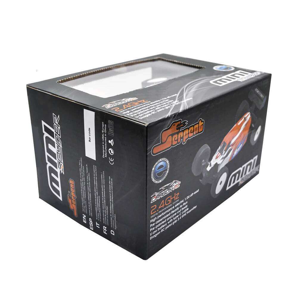 Serpent 1:24 Mini with Gyro 2.4GHz Off-Road RC RTR Remote Control Car Electric Toys for Adults and Kids C260306