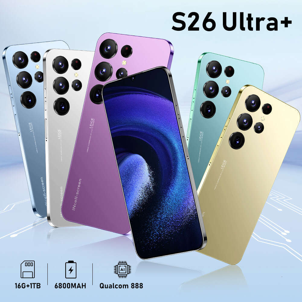 Famous Brand Cross Border Mobile Phone S Ultra True G Android Foreign Trade Inch Screen Million Pixels T Smart Large Battery CKS