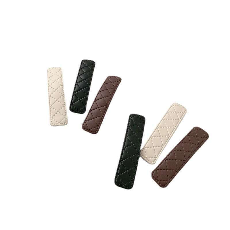 Hair Jewelry Hair Clips & Barrettes leather one-word BB for women sweet versatile fashion bangs broken hair side clip small hairpin