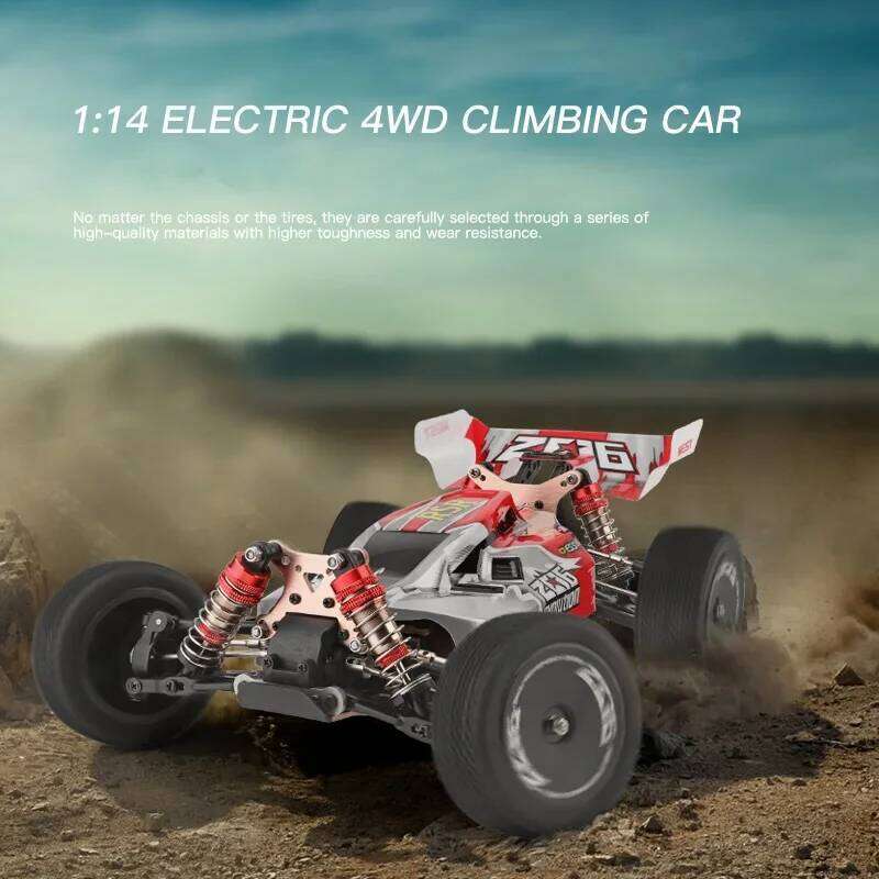 WLtoys 144001 144010 4WD RC 60KM/H 75KM/H High Speed Racing Car 2.4G Off-Road Drift Remote Control Vehicle Toys for Adults C260306