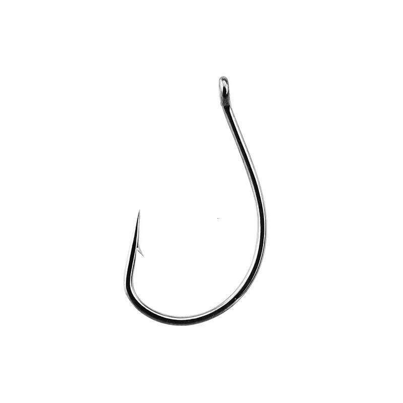 20/50Pcs Lure 3#-3/0# Ring Eye Fishhook High Carbon Steel Barbed Soft Bait Worm Hooks for Carp Fishing Accessories S260305