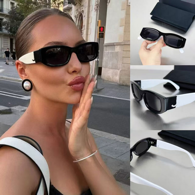 Luxury Designer Sunglasses Women Double Color Bracket Sunglasses UV Outdoor Beach Sunglasses Travel Essentials Exquisite gift box