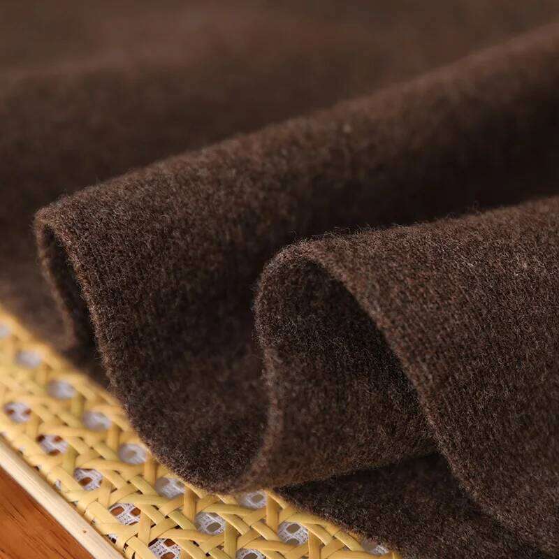 Women's Autumn Winter Elastic Waist Mini A-Line Cashmere Skirt 100% Merino Wool Knitted Above Knee Preppy Style Dress XJ260309