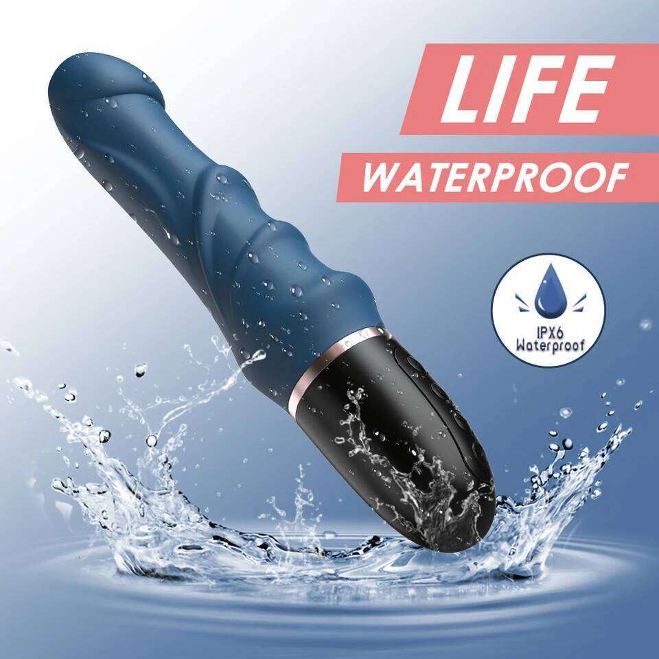Big Dildo Vibrator Women 10 Modes G-spot Clitoral Stimulator Powerful Vaginal Massager Female Masturbator Sex Toy for Aldult 26H0309