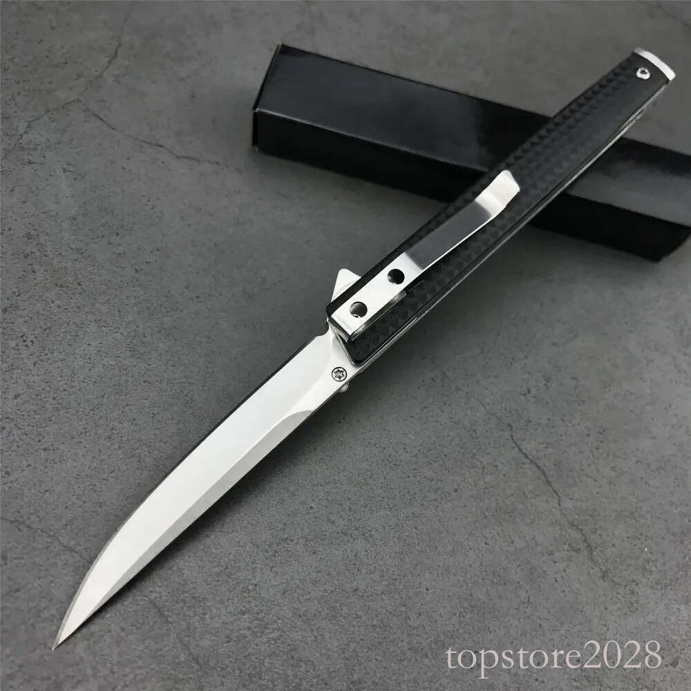Wholesale M390 Lightweight Folding 3.14 in Blade Black Nylon HandleOutdoor pocket knife Tactical EDC Pocket Knife Hunting Rescue Survival Tool 3300 53