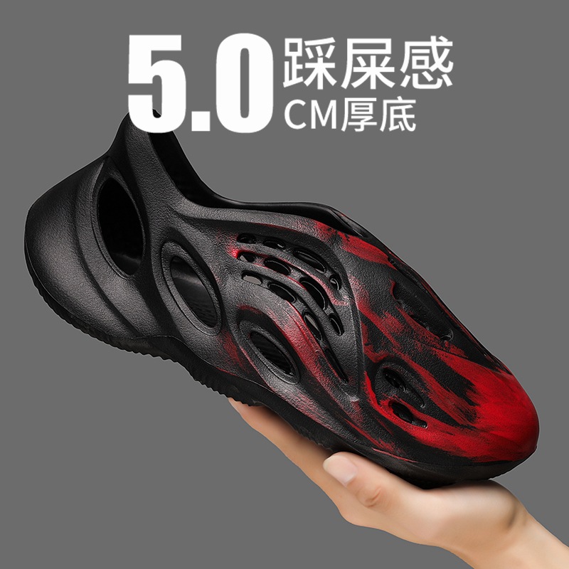 Free shipping 2026 Summer Hot Trendy Fashion Men's Designer Sandals Solid Color Splicing Leisure Outdoor Sports Couple Beach Shoes