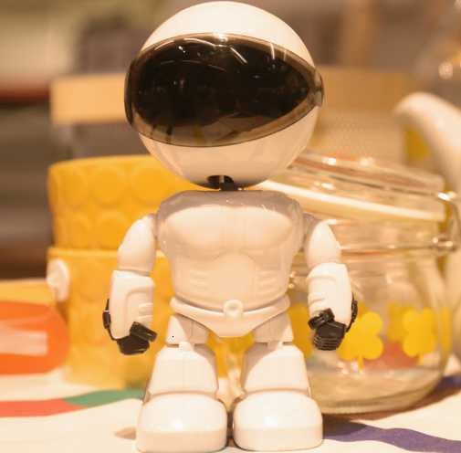 WESECUU 1080 HD Robot Camera Wifi P Indoor He Security Camera Night Vision Two Way Au Auto Tracking Indoor Baby Monitor C251202