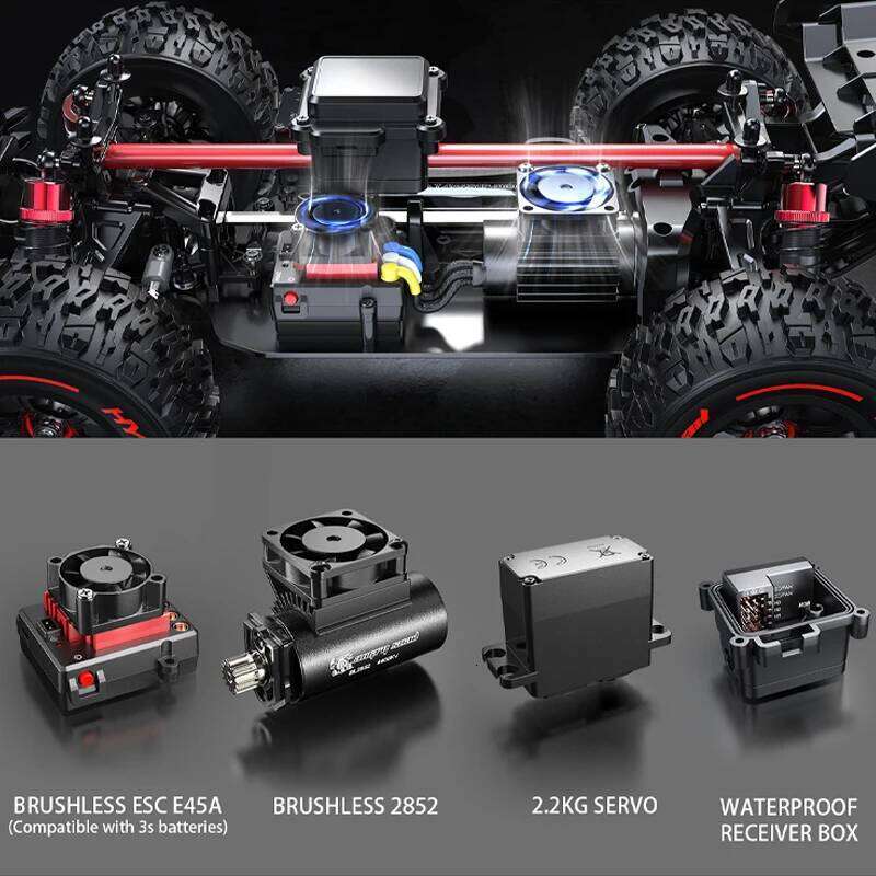 Hyper Go MJX 14209 75km/h Brushless 1/14 Car 2.4G Remote Control 4WD Off-road Racing RC Truck Electric Hobby Toy C260306