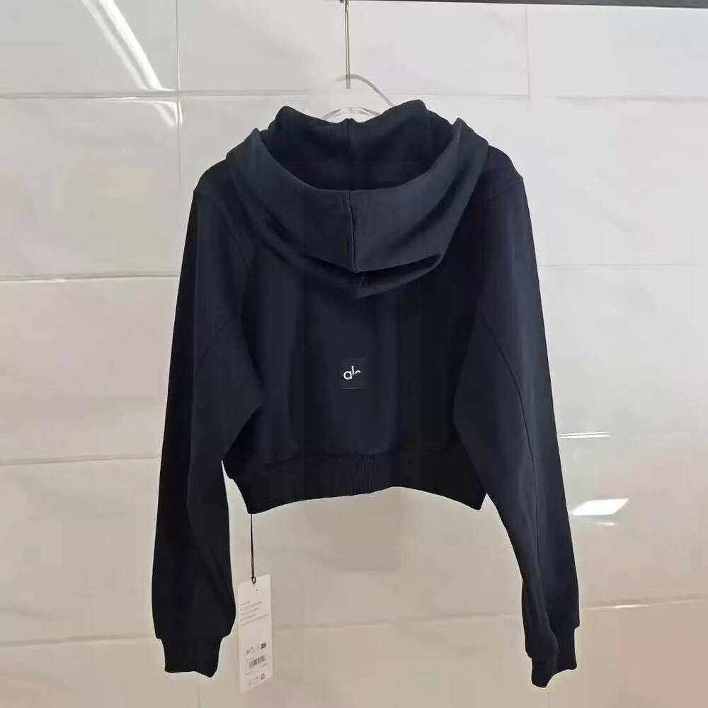 2026 Hot sale Zipper Coat Basic yoga Suit Gym Tracksuit Hooded sweater aloismness women clothes Comfort Athletic Lounge set Pants Hoodie aloismness women set