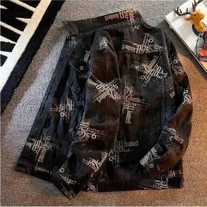 2026 spring new style coat men fashion Jean JaCKets men Outerwear Denim Coatsautumn mens Denim JaCKet male size M-4XL M260309