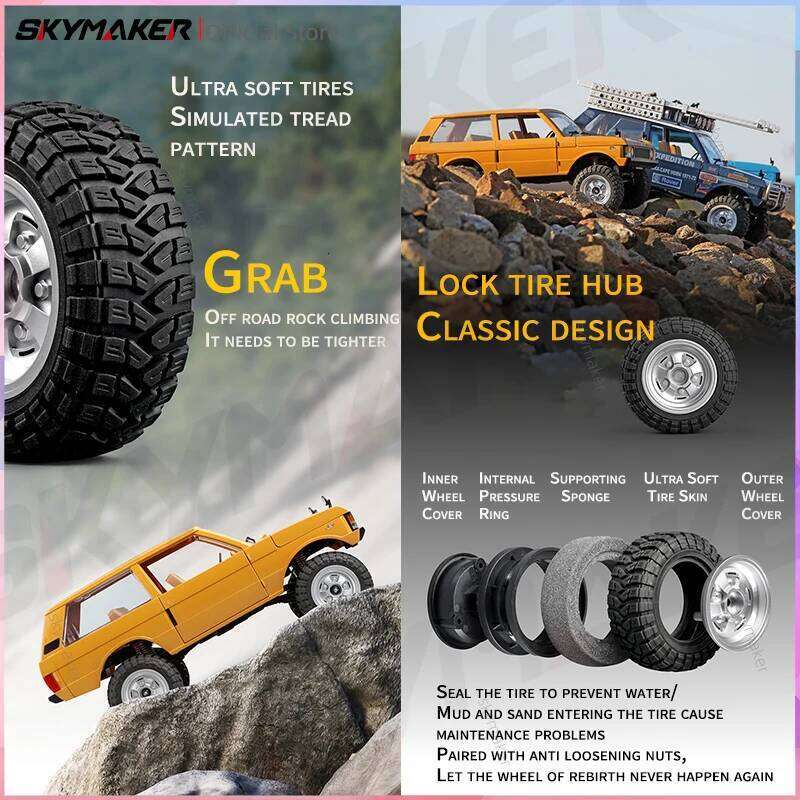 MN Model Car Mn168 1/12 Full Scale RTR 2.4G 4WD 280 Motor Proportional Off-Road Remote Control RC Truck Kids Toys Metal Parts C260306