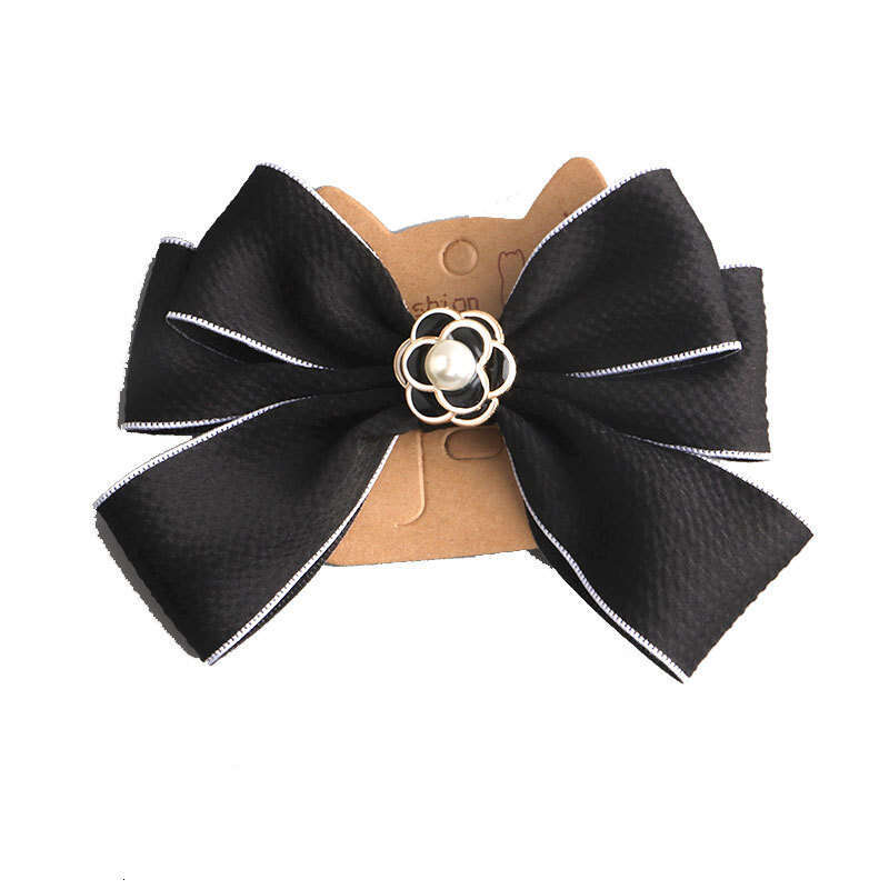 HairJewelry Hair Clips & Barrettes bow hair clips black white pearl metal flower decoration sweet elegant fashionable designer