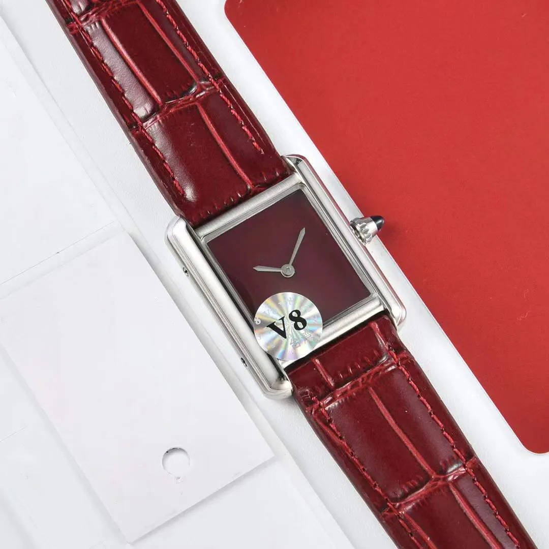 U1 Top-grade 3AAA Men Women Diamond Bezel Watches hot New Tank Series Top Fashion Casual 32mm 27mm 24mm Real Leather Quartz Montres De Ultra Thin Lady