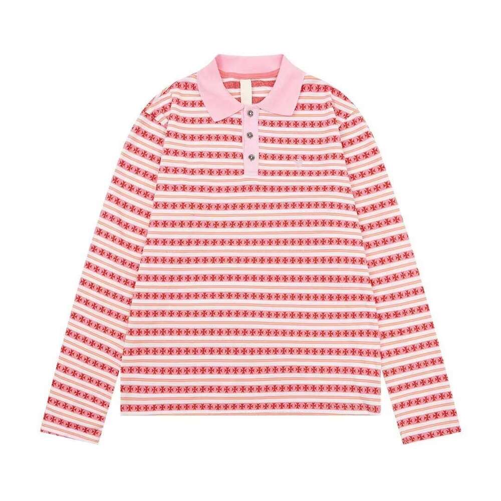 New Trendy Brand Cro T-Shirt, Popular High-Quality Long-Sleeve Round-Neck Pure Cotton Men And Women, Loose Fit, Versatile, In Stock For Wholesale