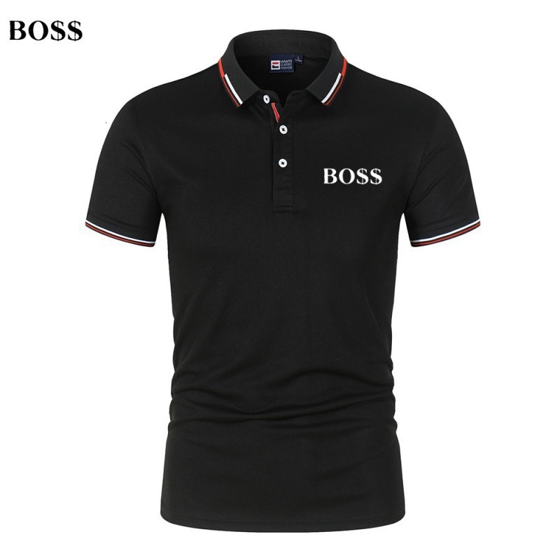 Clothes Customizable - Summer Men's Designer Short Sleeve T-Shirt Fashion Turn-Down Collar Luxury Polo Shirt Short Sleeve Sports Brand Casual Pol