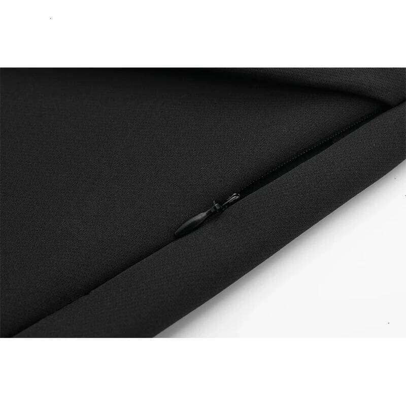 MUJER Women's Fashion High Waist Woman Zip Asymmetric Skirts 2025 Summer Black White Mini Shorts XJ260309