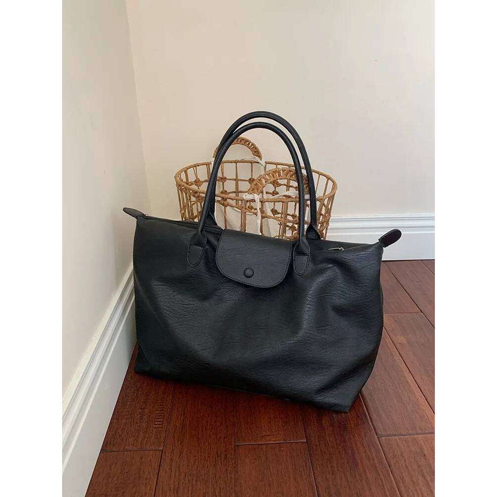 CGC BAG 2025 New Large Capacity Women Tote High Quality PU Leather Brand Shoulder Bag Simple Commuting Female Handbag H260309