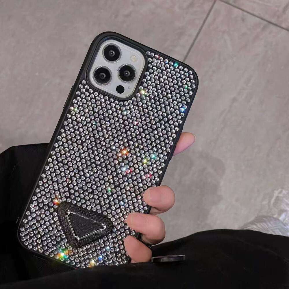 Phone Case Trendy Full Rhinestone For iPhone Luxury Protective Cover