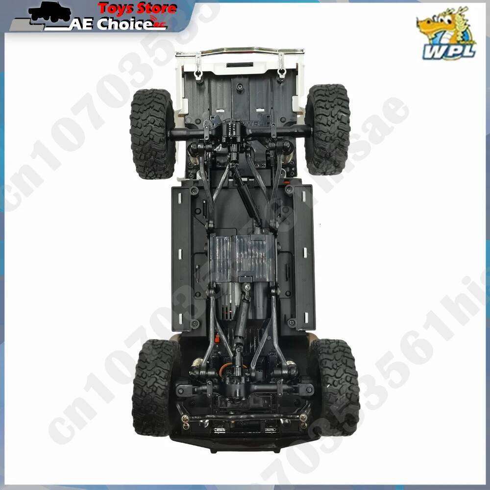 New WPL C64-1 RC Car 1:16 Hailax 2.4G 4WD Remote Control Pick-up Truck Controllable LED Light Electric Toy Off-Road Vehicle Mode C260306