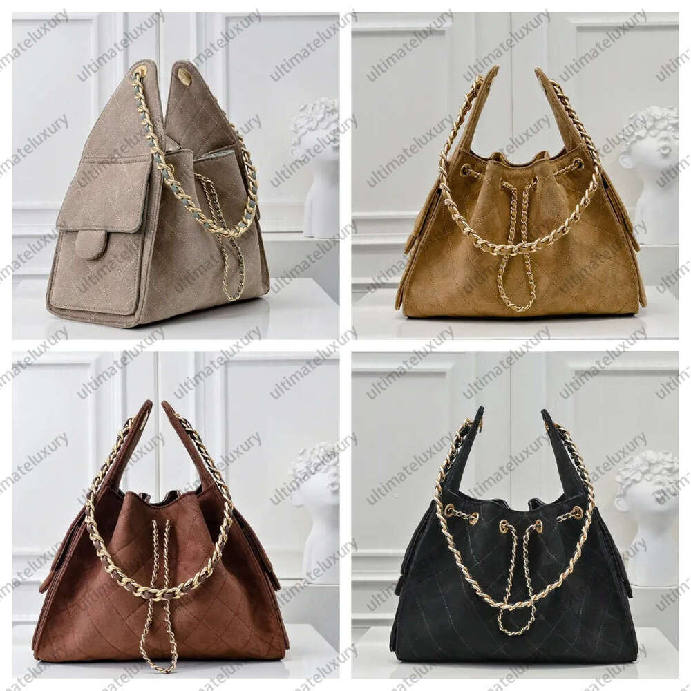 10A High Quality Hobo Bags Designer 25 Bag Women Premium Suede Hardware Multiple Pockets Totes Crossbody Bag Handbag Fashion Chain Shopping Bag AS5293 AS5311
