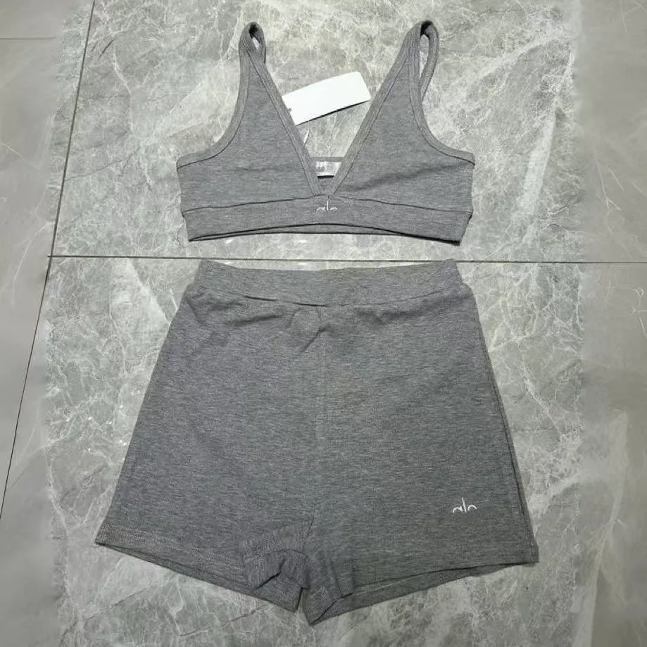 yoga sets women clothes tracksuits designer suit summer shorts two-piece set Training workout bras sportswear designer bikini gym sets