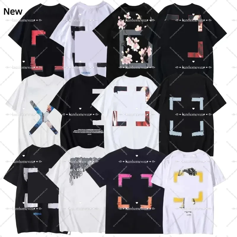 Men's T Shirts Summer Fashion Retro English Letters Cotton Printed Round Neck High-quality Casual Fitness Street T-shirts