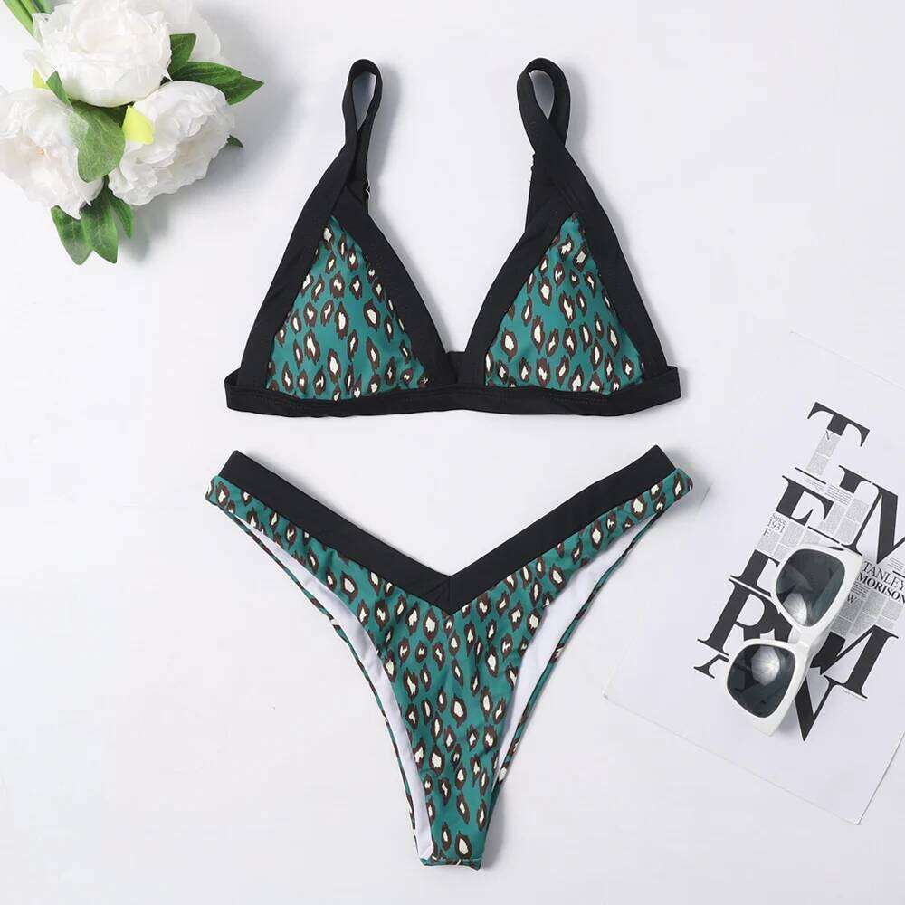2026 Solid High Waist Women's Push-up Set Patchwork Bikini Brazilian Summer Beach Swimsuit XJ260206
