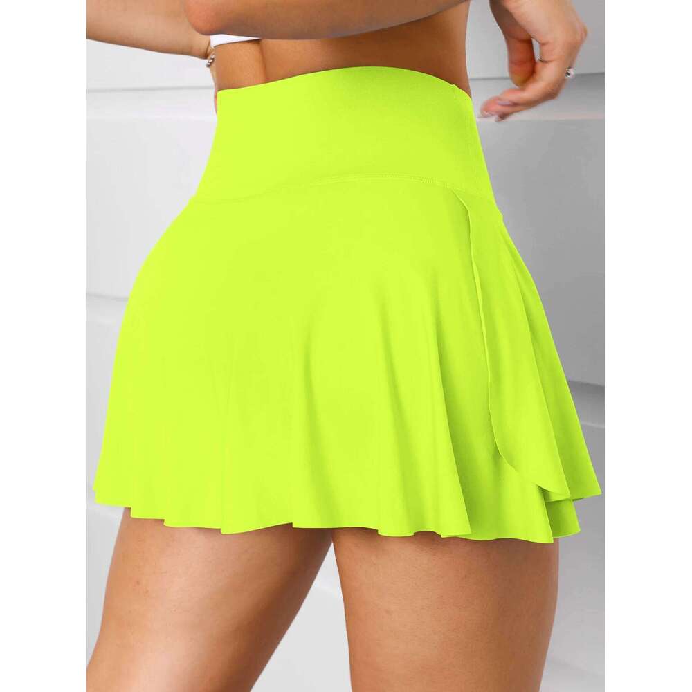 2024 Golf Women High Waist V Summer Running Outdoors Tennis Sport Skirt Pockets Fitness Casual Shorts XJ260309
