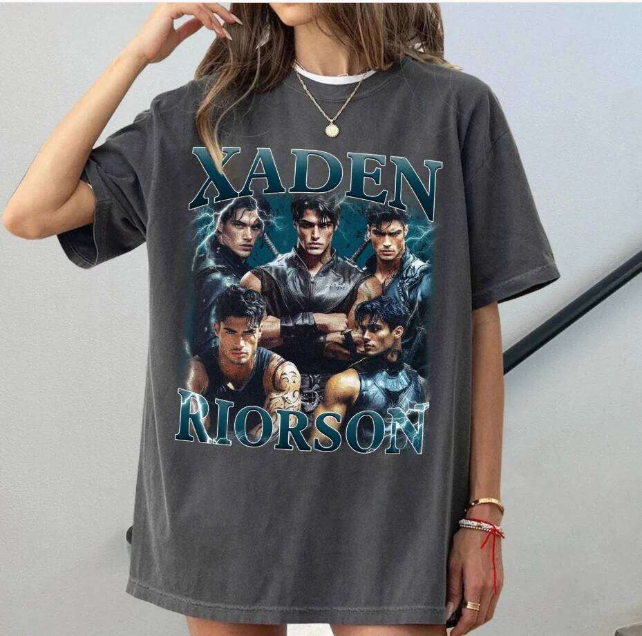 XADEN RIORSON Fantasy Character Women and Men Top Spring/Summer Loose Comfortable Short Sleeve Unisex T-shirt XJ260306