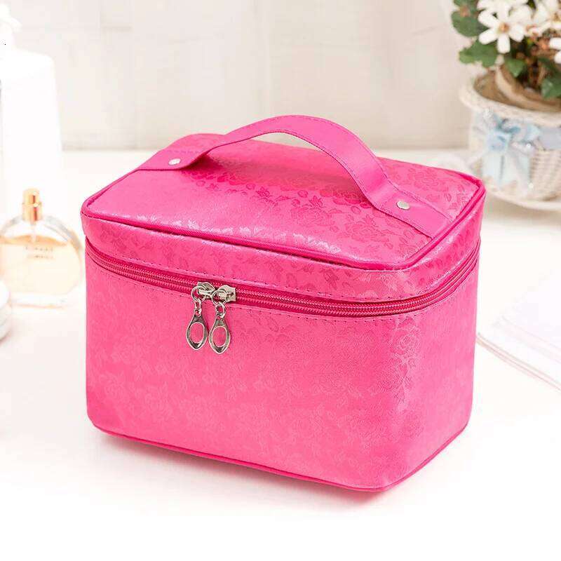 Big Size Women Cosmetic Letter Large capacity multi-function zipper Makeup Bag Ladies Fashion Neceser Maquillaje ZDH012 XJ260310