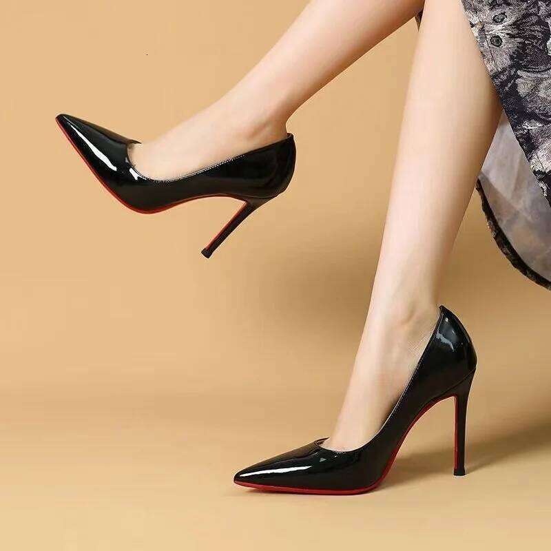 *Fashionable New Style Pointed Comfortable Anti Slip Fine Matching Shoes Spring Autumn Hot Selling Elegant Banquet High Heels