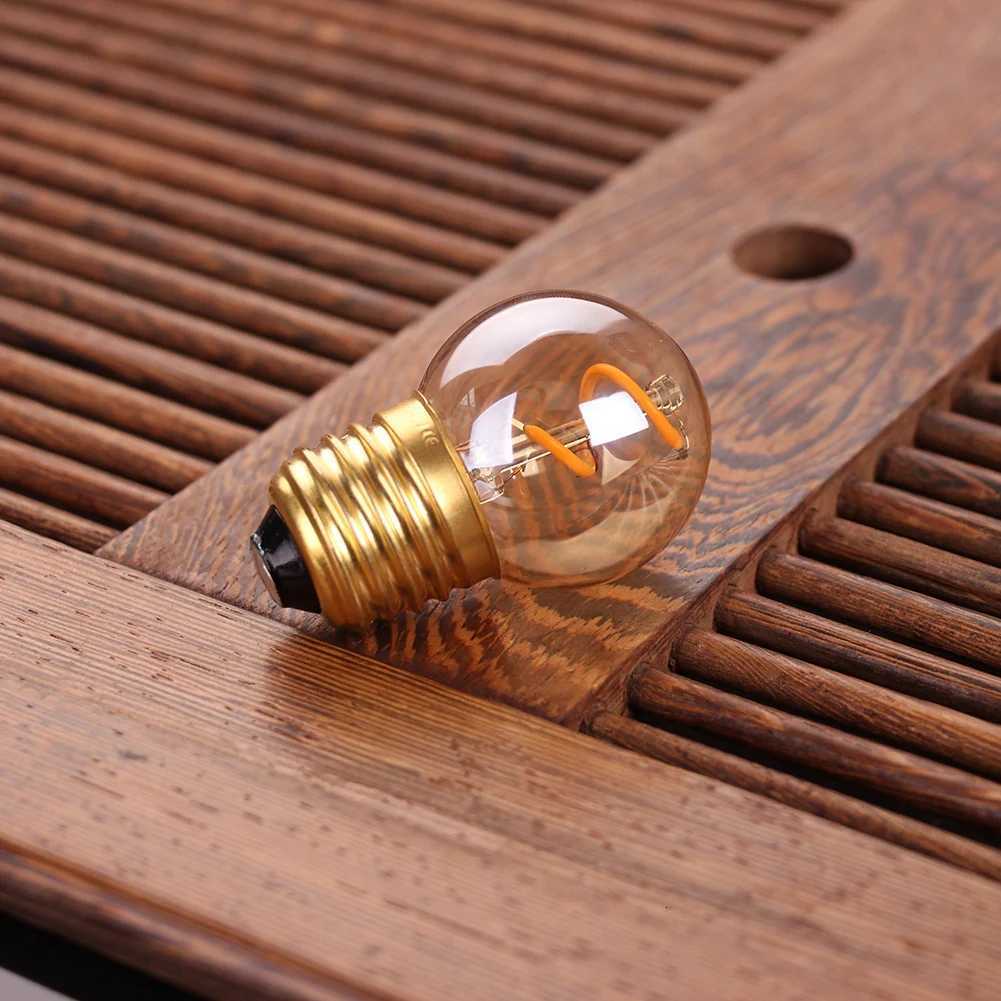 Vintage Dimmable LED Filament Bulb E27 220V 15W 110V Amber Edison Spiral Filament Light Bulb Decorative Ampoule for Chandelier H260310