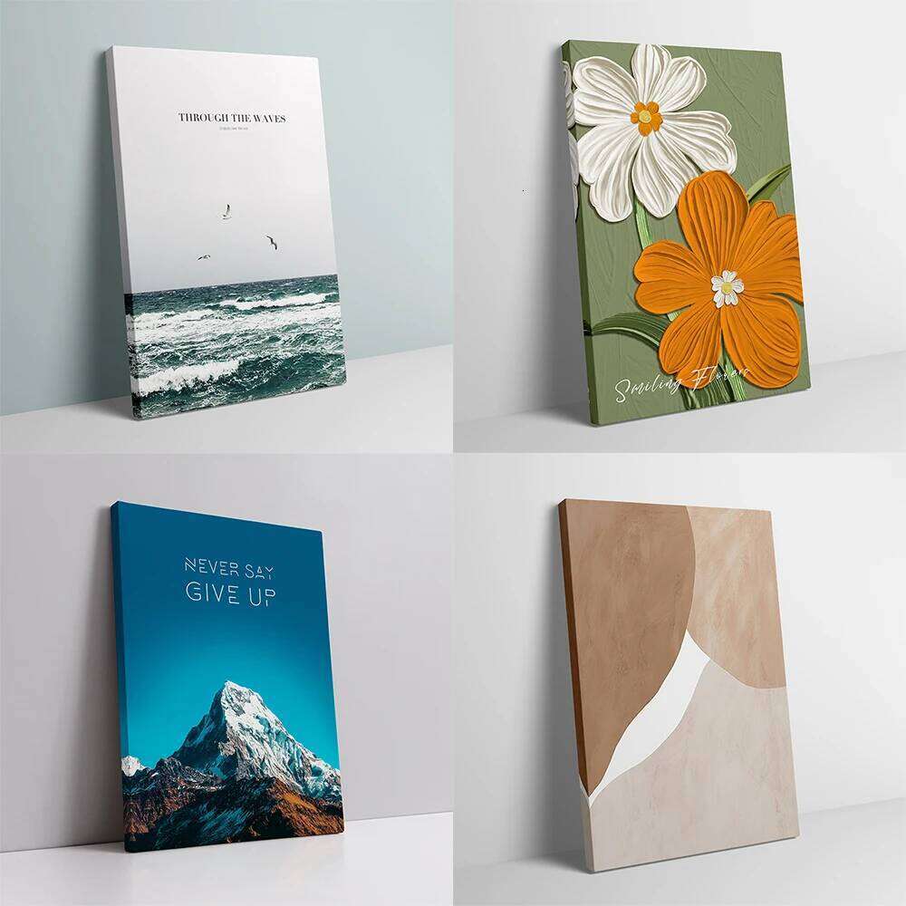 40x50cm for 45x55cm Canvas Pictures Wooden Diamond Painting Wall Picture Poster Photo Frame Home Decor H260310 - view 6