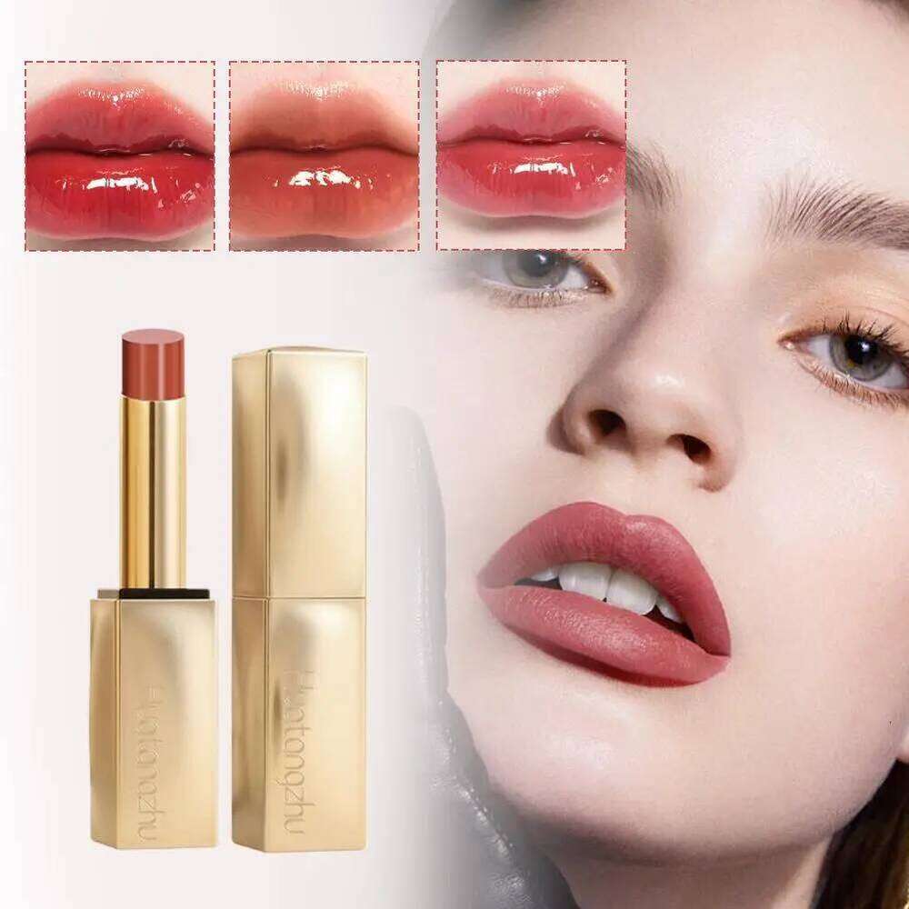 Beauty Skin Care Moisturizing Lasting Lipstick Healthy And Hydrating Color Holding Nonstick Cup Of Water Lip Gloss Z260310