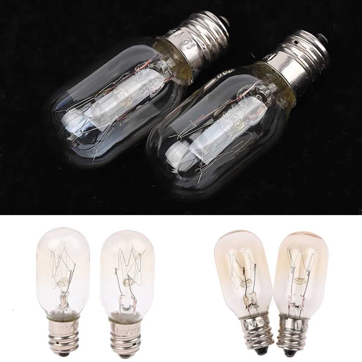 High Quality T20 E12 120V 15W/25W Salt Lamp Globe Bulb Incandescent Bulb Refrigerator Oven Light Bulb Replacement Light Bulb H260310