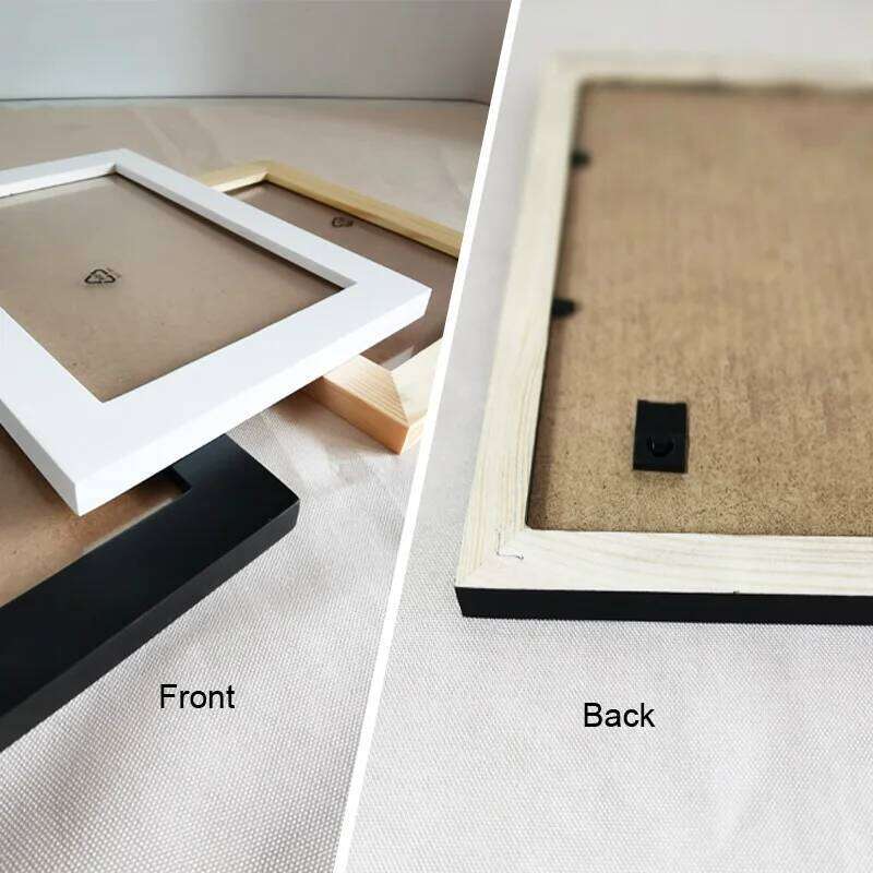 Natural Wooden Picture Frames Classic For Wall Hanging With Plexiglass 9X13 10X15 13X18cm Pictures Frame Photo Decor H260310 - view 5