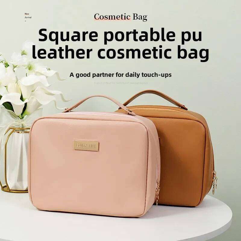 Women's Travel Cosmetic Bag Large Capacity Toiletry Organizer Portable Storage Case Waterproof Makeup Pouch XJ260310