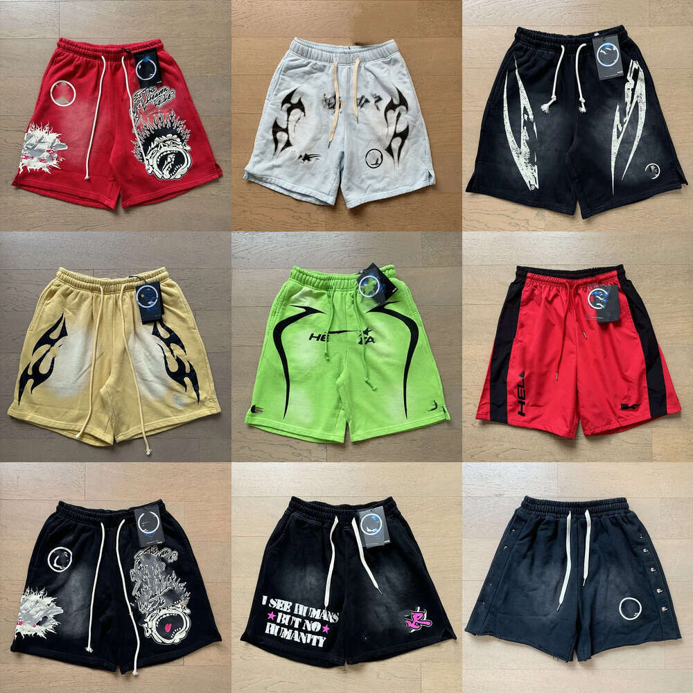Designer shorts Mens Casual High Quality Letter Printed Sports Short Pants Loose Oversi Style Drawstring Knee Length Fashion Workout Hip hop wash Shorts us