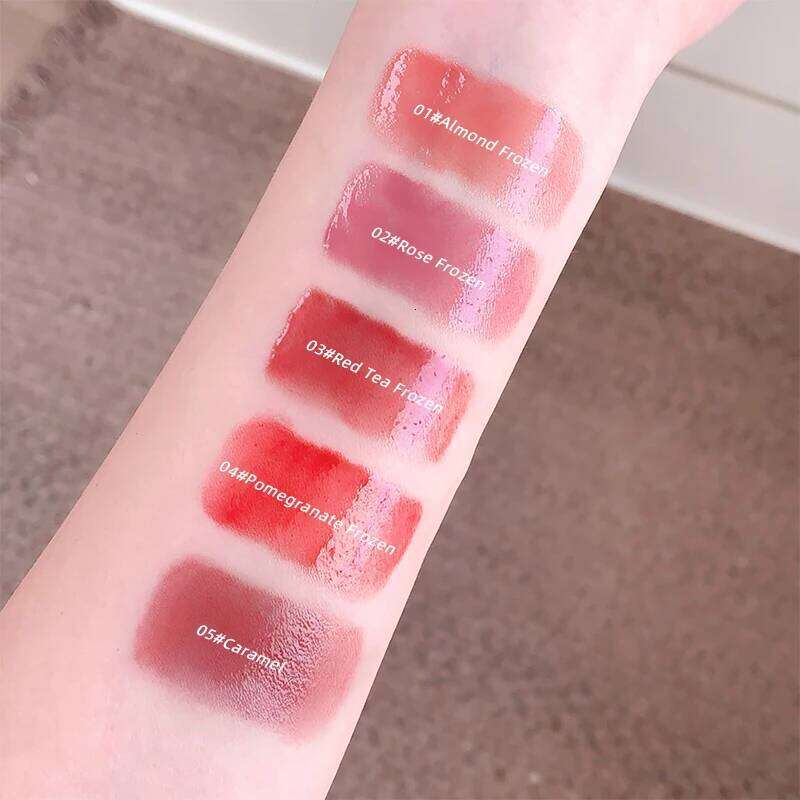 GegeBear Crystal Gloss Lip Tint: Matte Finish with Hydrating Formula-Radiant, Velvet-Look for a Youthful, Dewy Glass-Lip Effect, Z260310