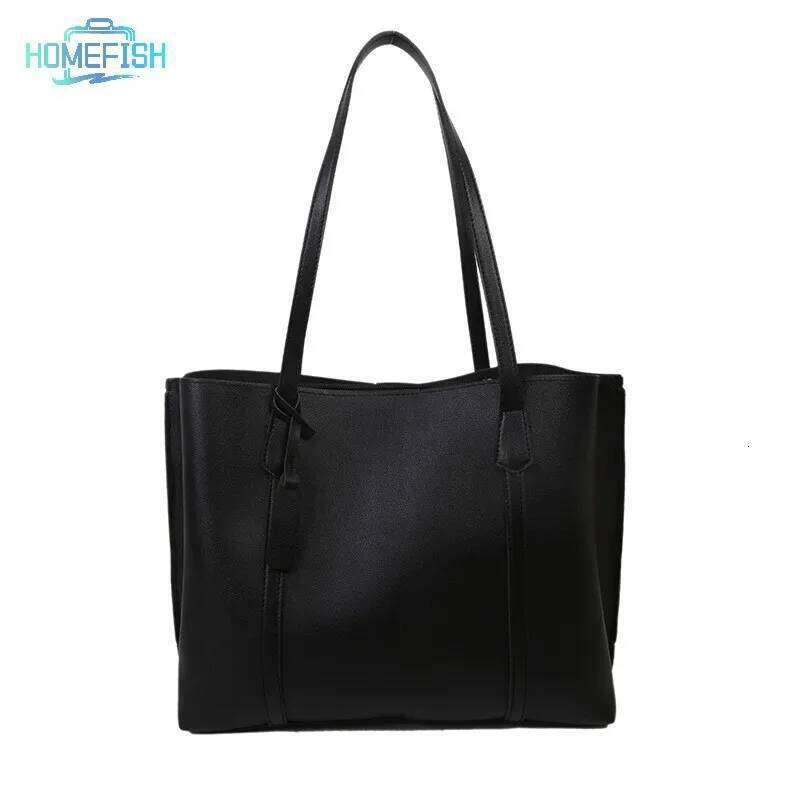 Large Capacity Women's New Soft Leather Tote Bag, Casual and Versatile Single Shoulder Bags for Woman Korean Style Handbags XJ260310