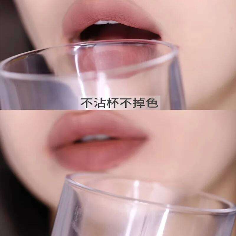 Girlcult Jianghu Lipstick Soft Matte Shimmer Glitter Velvet Nude Dark Gothic Smoky Lasting Non-stick Cup Lip Makeup Halloween Z260310